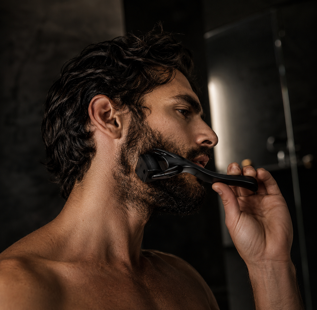 540 Micro-Needle Grooming Roller — Face, Texture & Beard Care